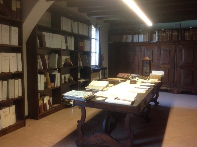 Sala lettura manoscritti