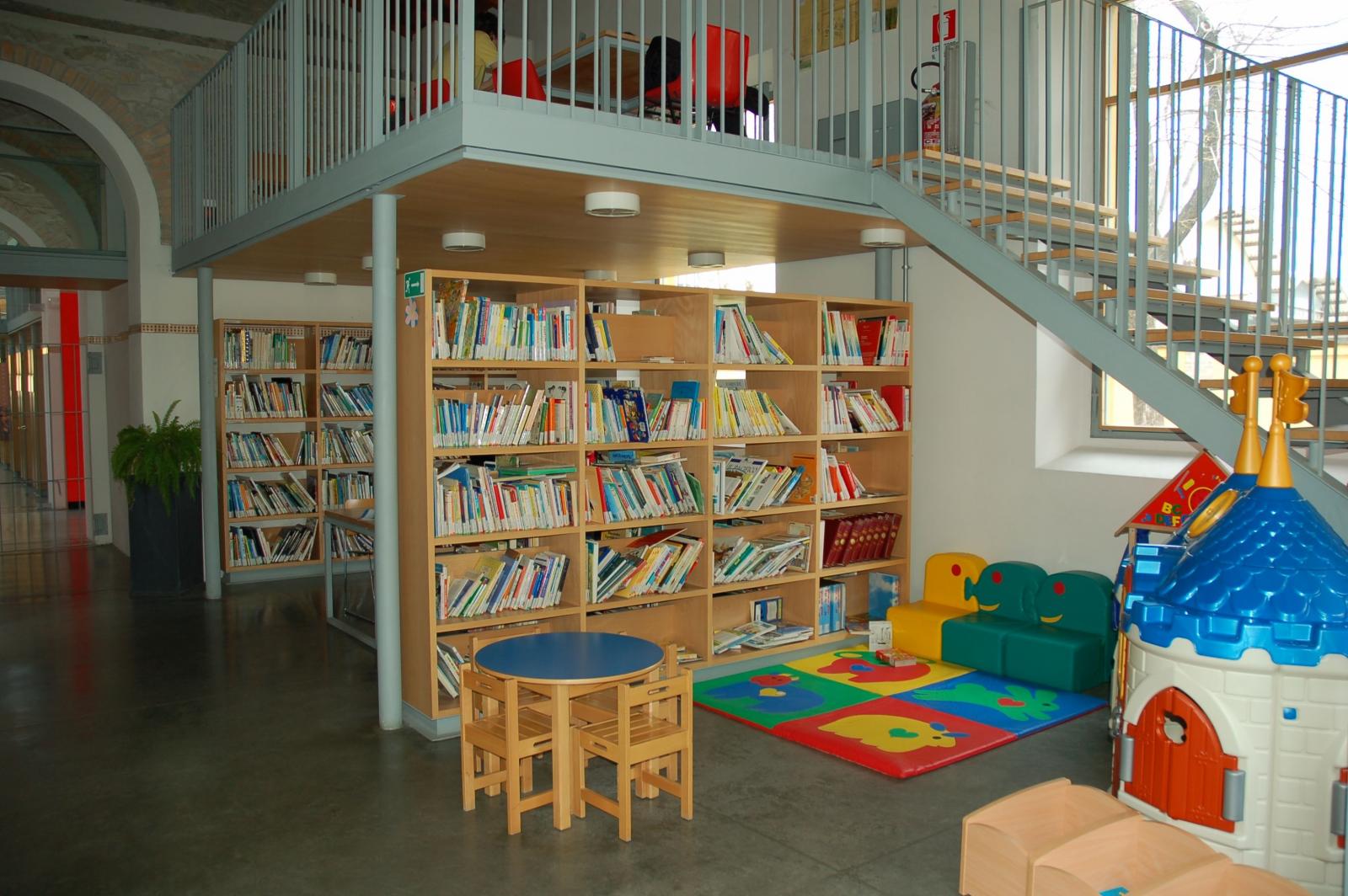 Sala lettura infanzia