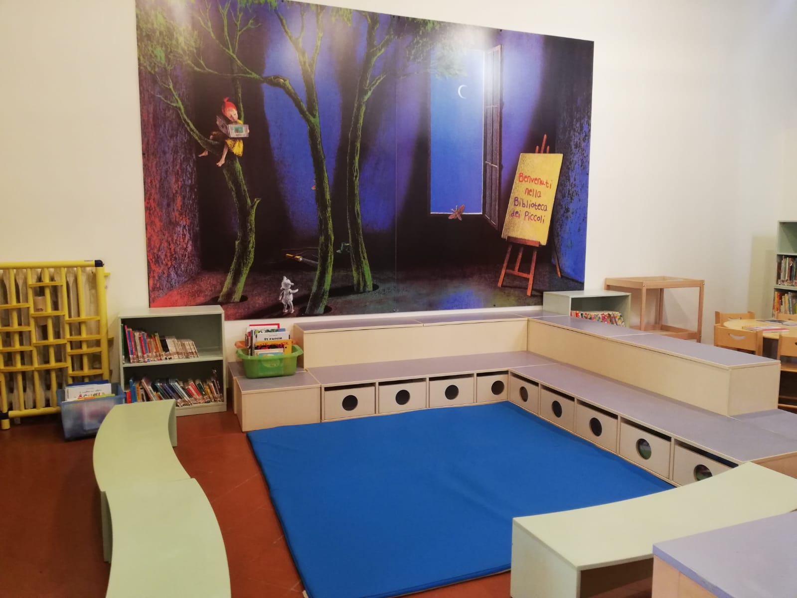 Sala lettura infanzia